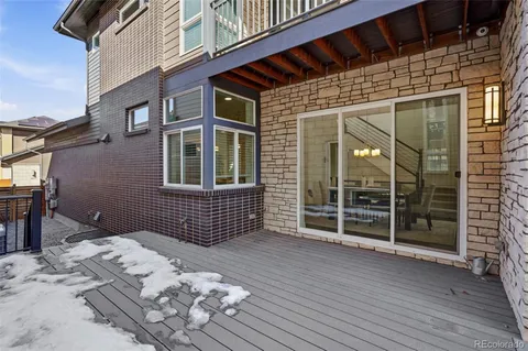 a view of front door of house