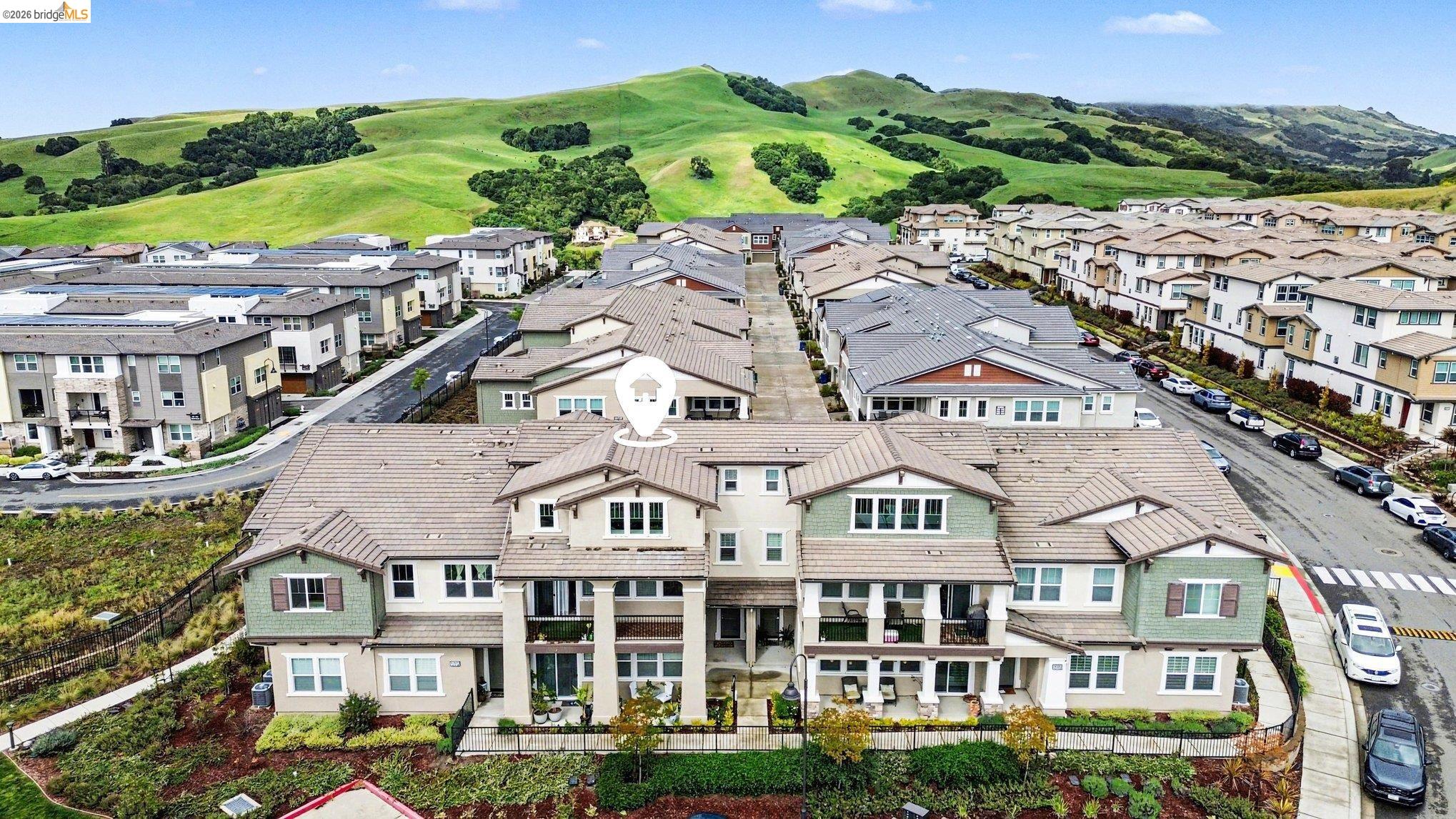 18210 Argento Loop San Ramon, CA 94583 - Photo 38 of 43 Contemporary townhome style property with multi-level architecture and a neutral exterior color palette