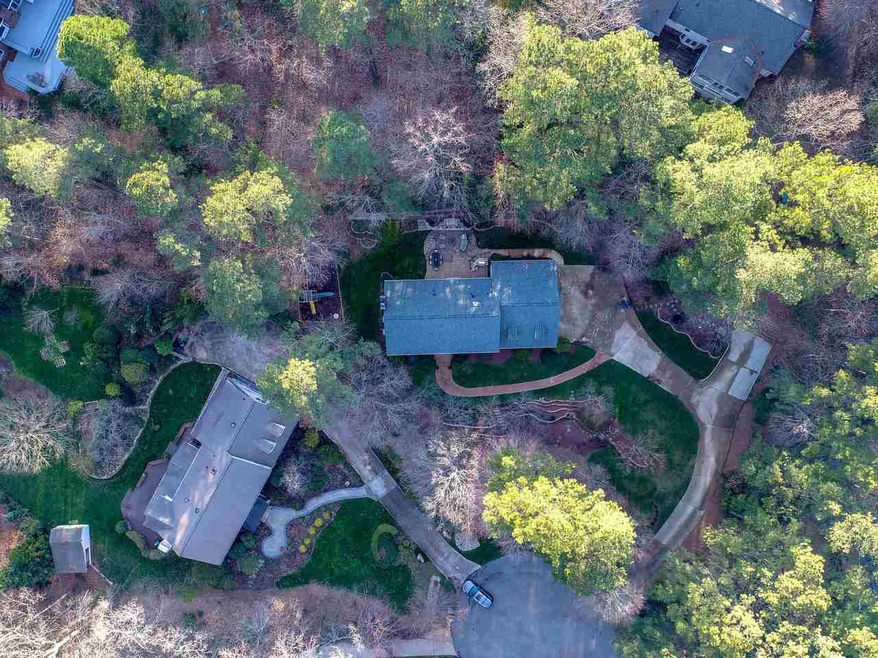 8701 Kings Mill Place Raleigh, NC 27615 - Photo 25 of 29 Aerial View