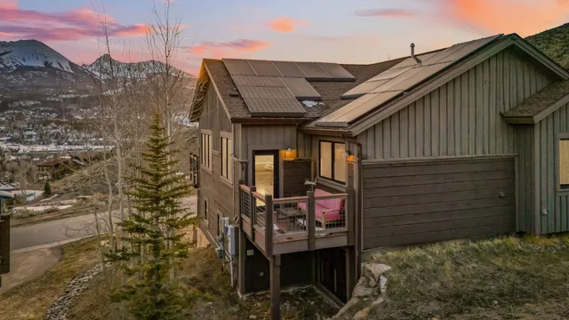 a view of a house with a garage