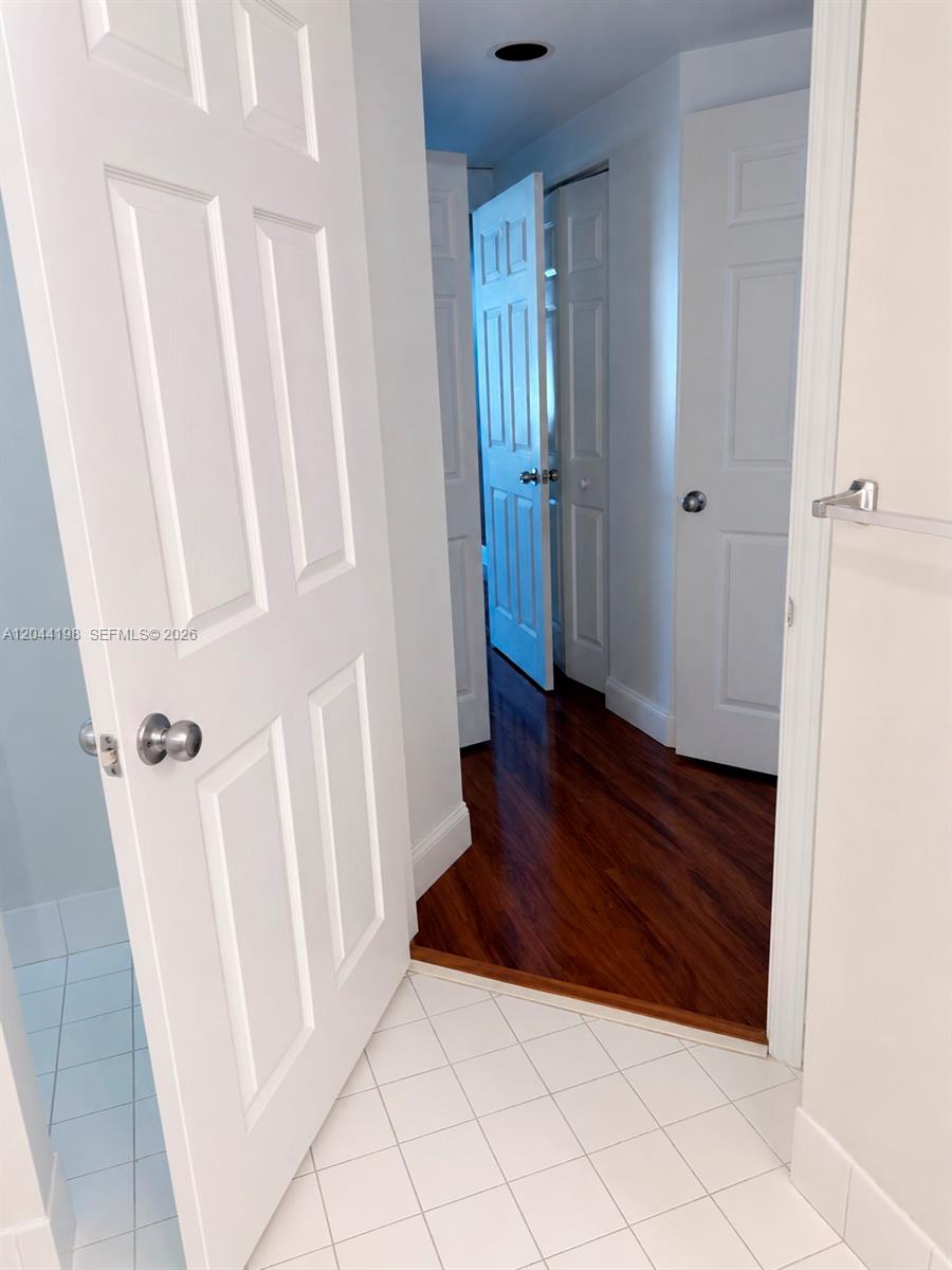 17145 North Bay Road, Unit 4307 Sunny Isles Beach, FL 33160 - Photo 11 of 35 a view of entryway with wooden floor
