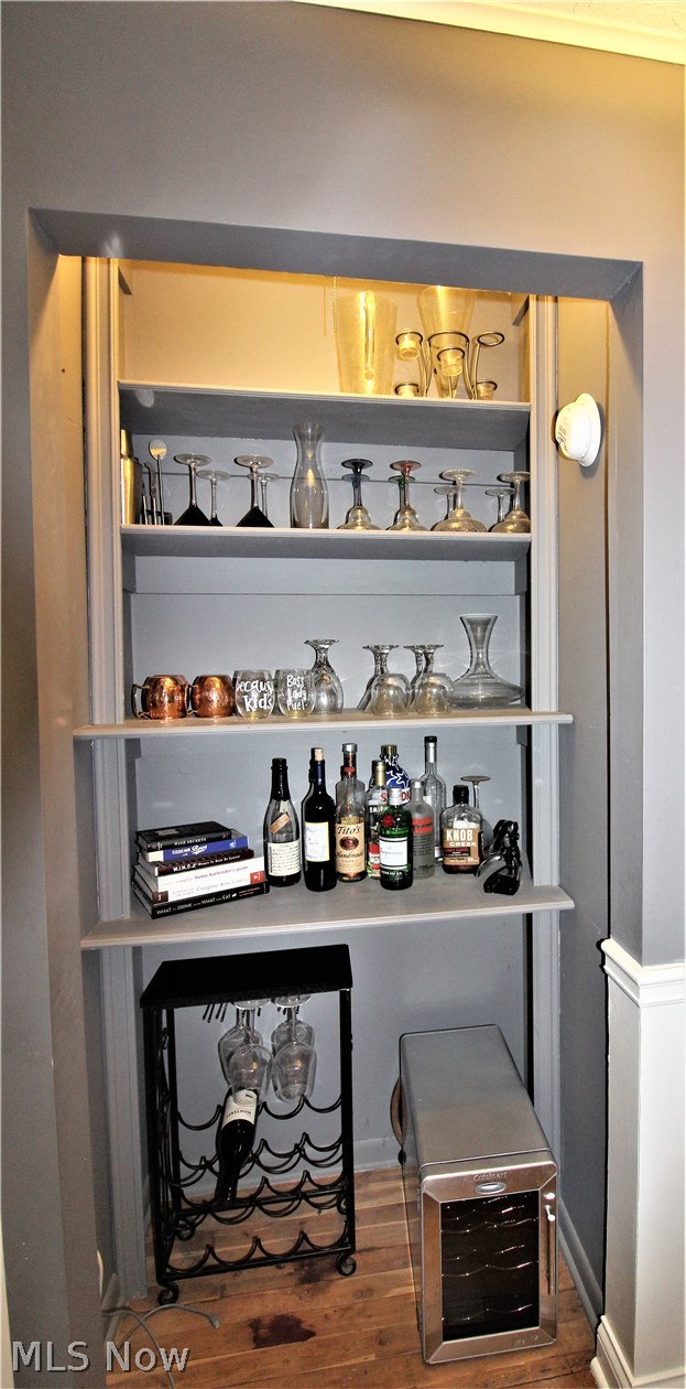 2887 Lee Road Silver Lake, OH 44224 - Photo 11 of 24 Wine Nook in Kitchen Hallway