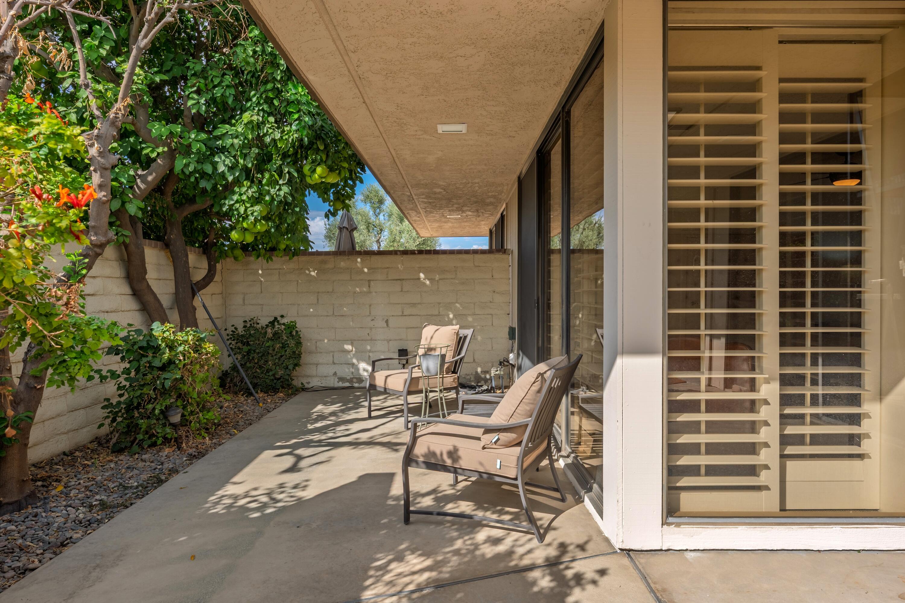 27 Cornell Drive Rancho Mirage, CA 92270 - Photo 22 of 58 a patio view with patio