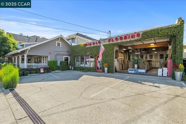 a view of a house with patio