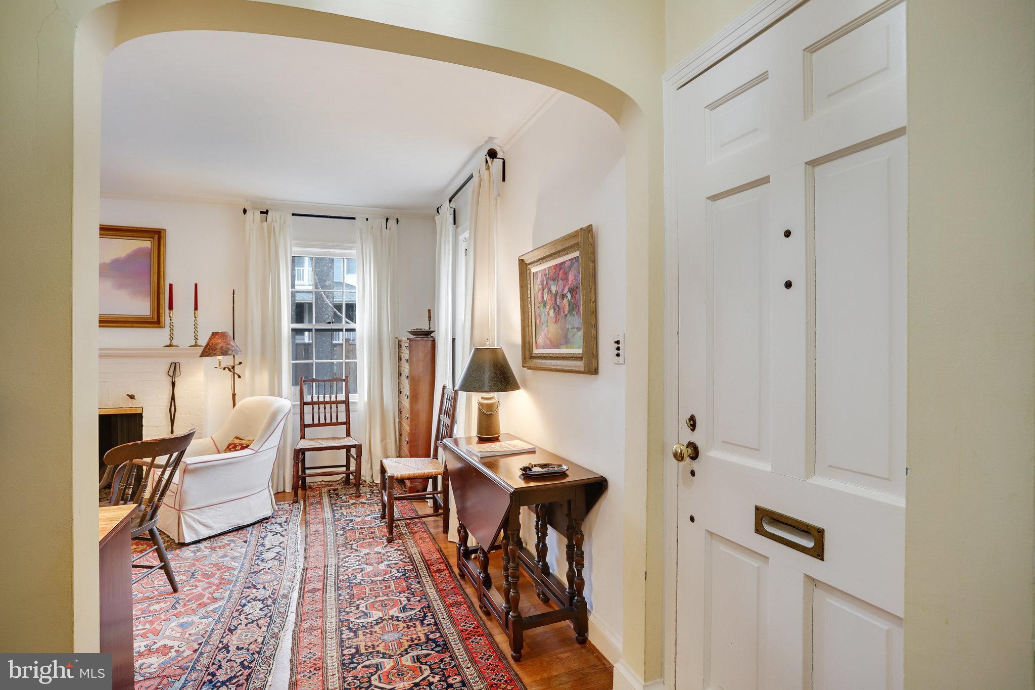 4920 43rd Place Northwest Washington, DC 20016 - Photo 4 of 25 a view of a livingroom with furniture and wooden floor