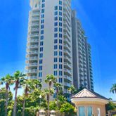 a front view of a building