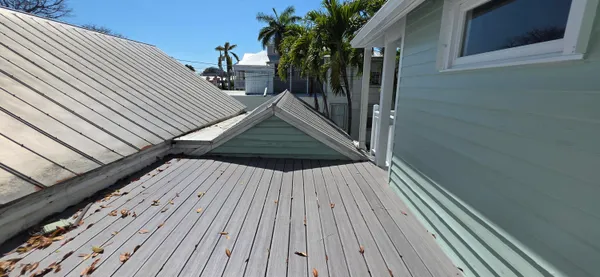 a view of front door