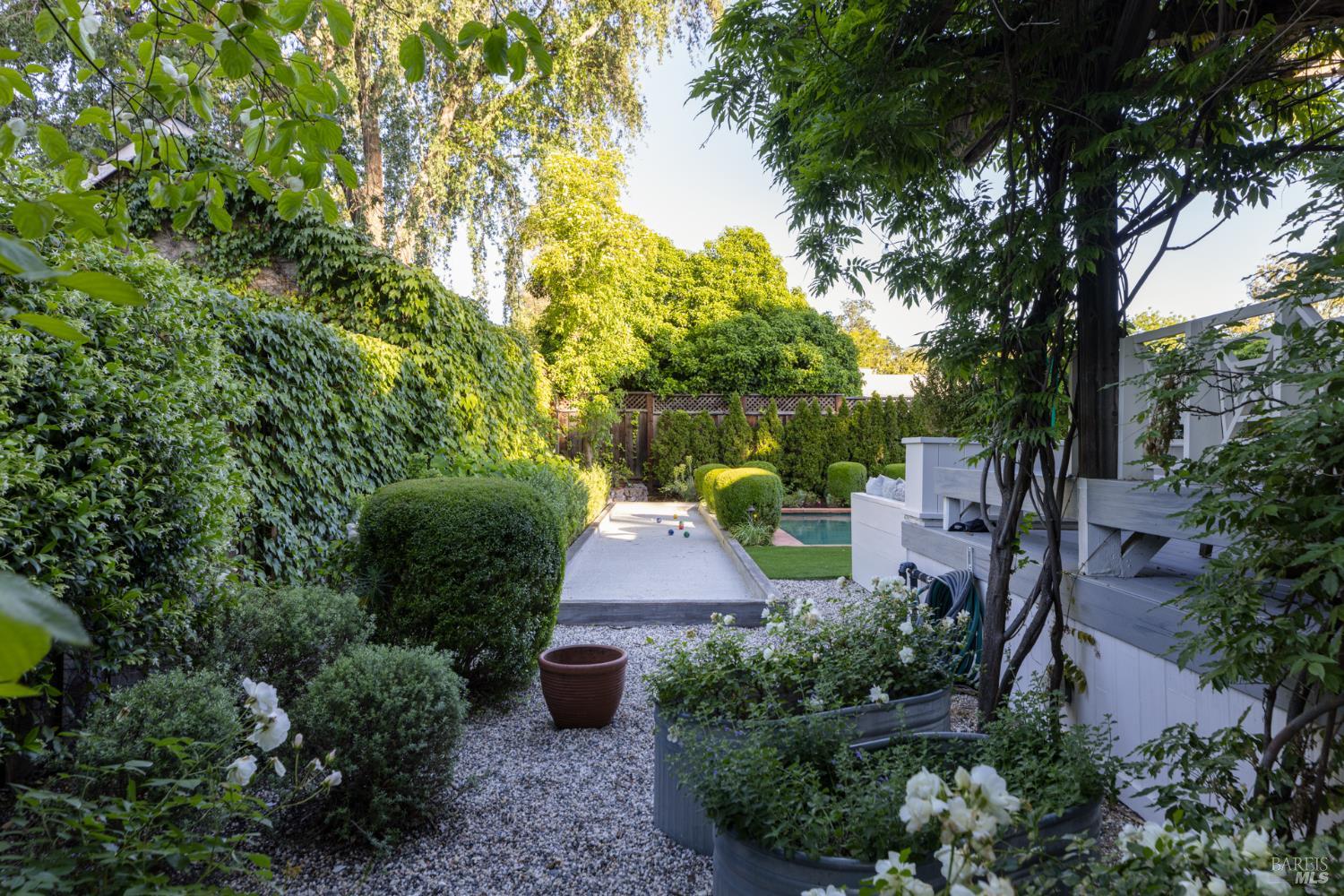 1410 Adams Street St. Helena, CA 94574 - Photo 40 of 46 a view of house and garden