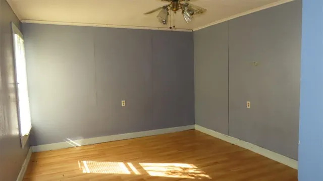a view of empty room