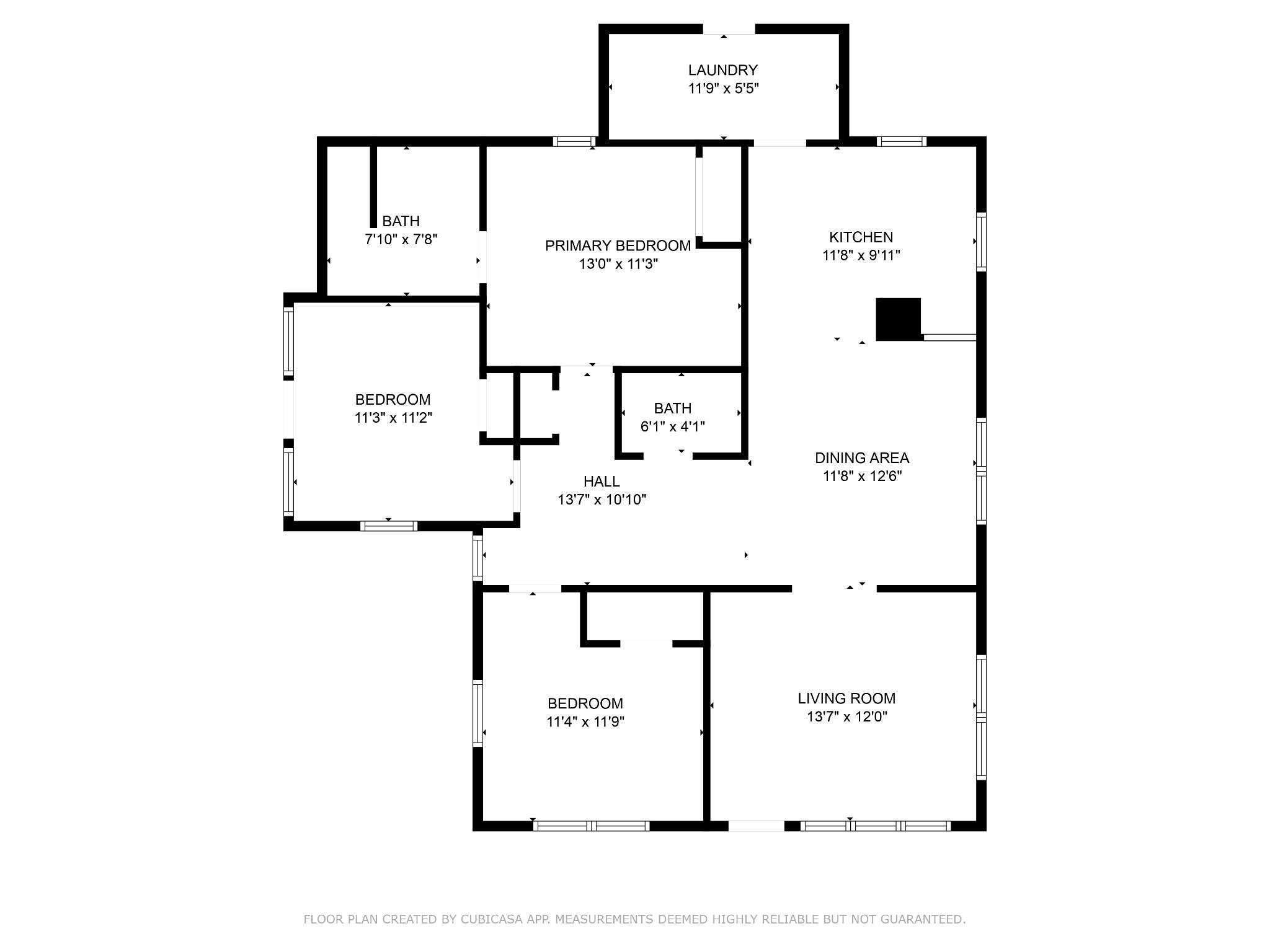 1632 Butts Street Georgetown, SC 29440 - Photo 31 of 31 Floor plan