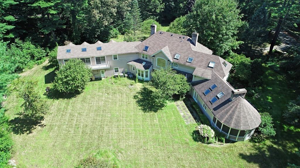 5 Duston Lane Acton, MA 01720 - Photo 3 of 39 an aerial view of a house with garden space and street view
