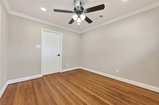 wooden floor in an empty room