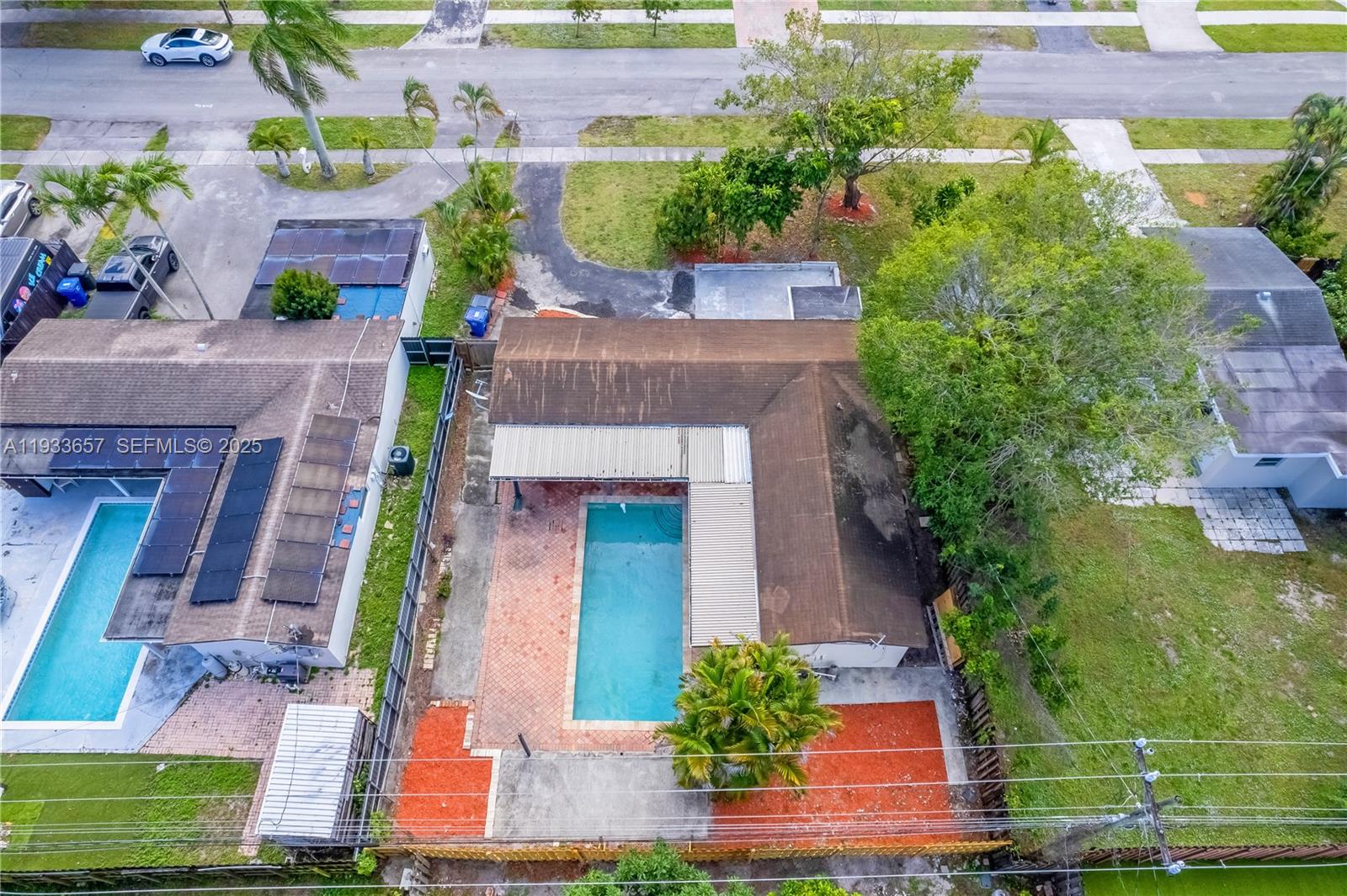 6841 Raleigh Street Hollywood, FL 33024 - Photo 39 of 41 an aerial view of a house