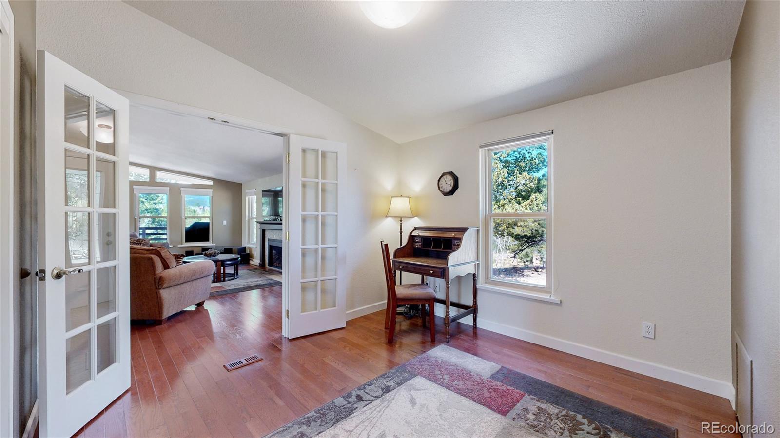 53 O'Brien Road Bailey, CO 80421 - Photo 16 of 49 a living room with furniture and a window