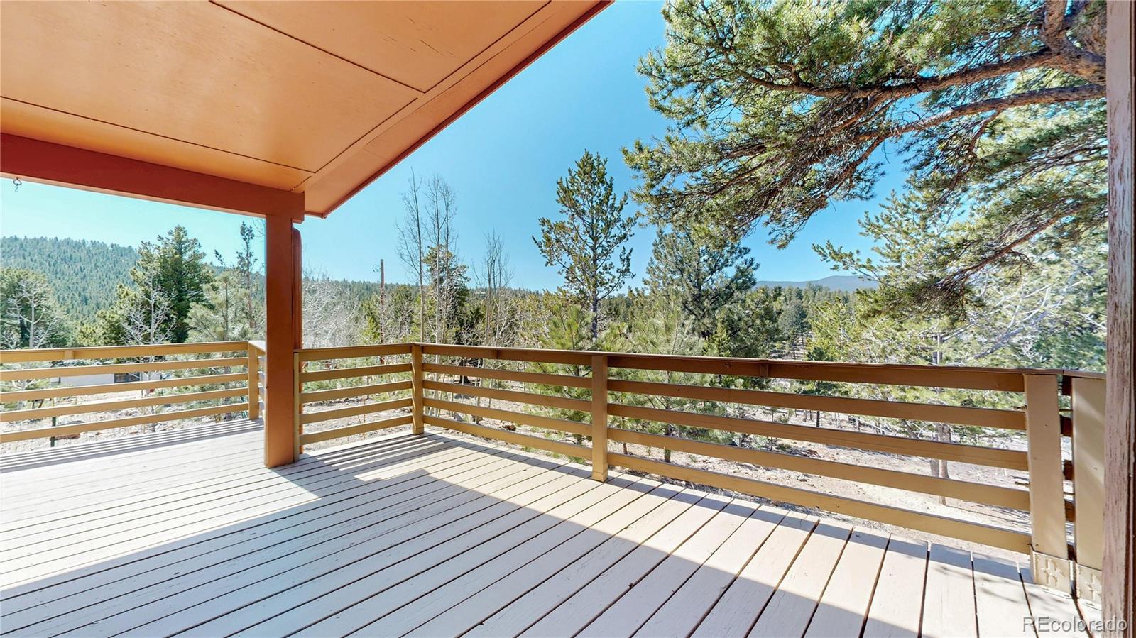 53 O'Brien Road Bailey, CO 80421 - Photo 31 of 49 a view of mountain with wooden floor