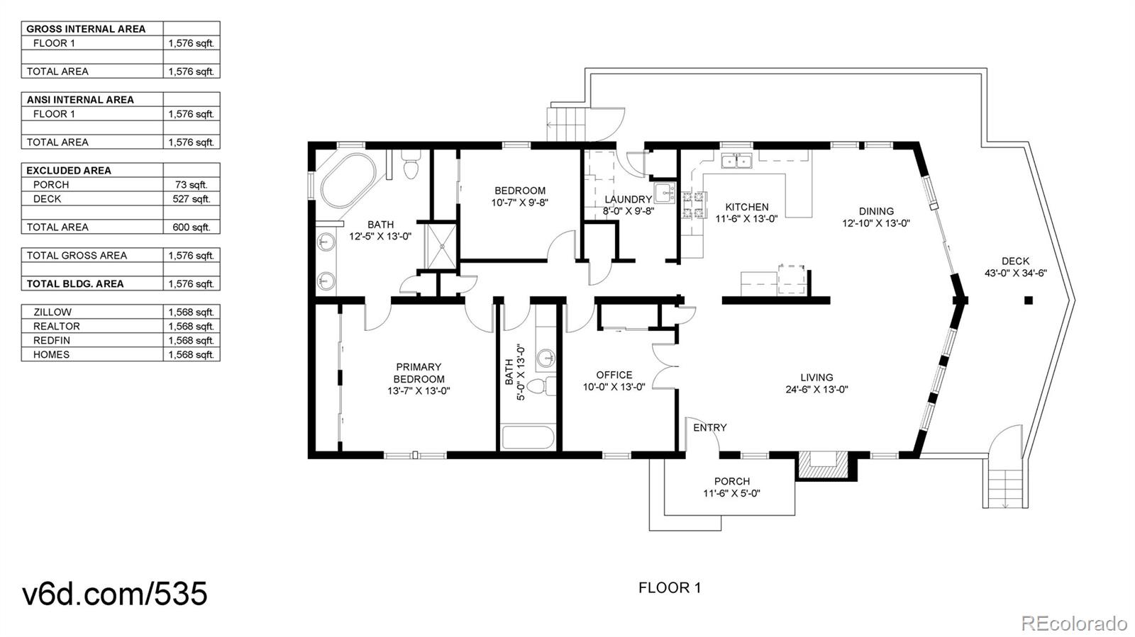 53 O'Brien Road Bailey, CO 80421 - Photo 36 of 49 a picture of a floor plan