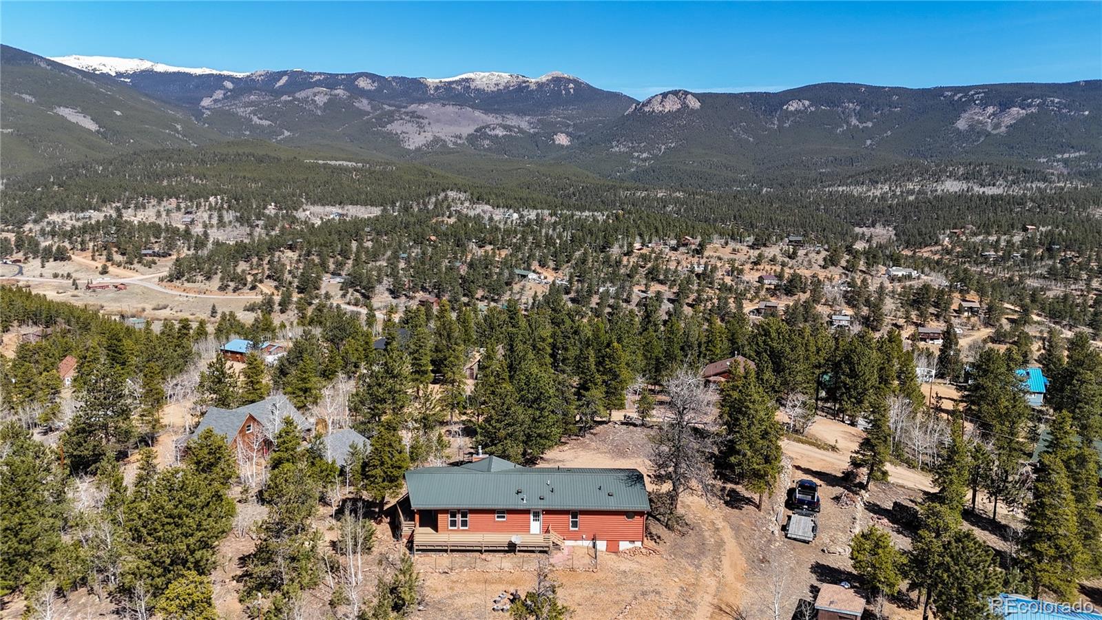 53 O'Brien Road Bailey, CO 80421 - Photo 47 of 49 a view of city and mountain