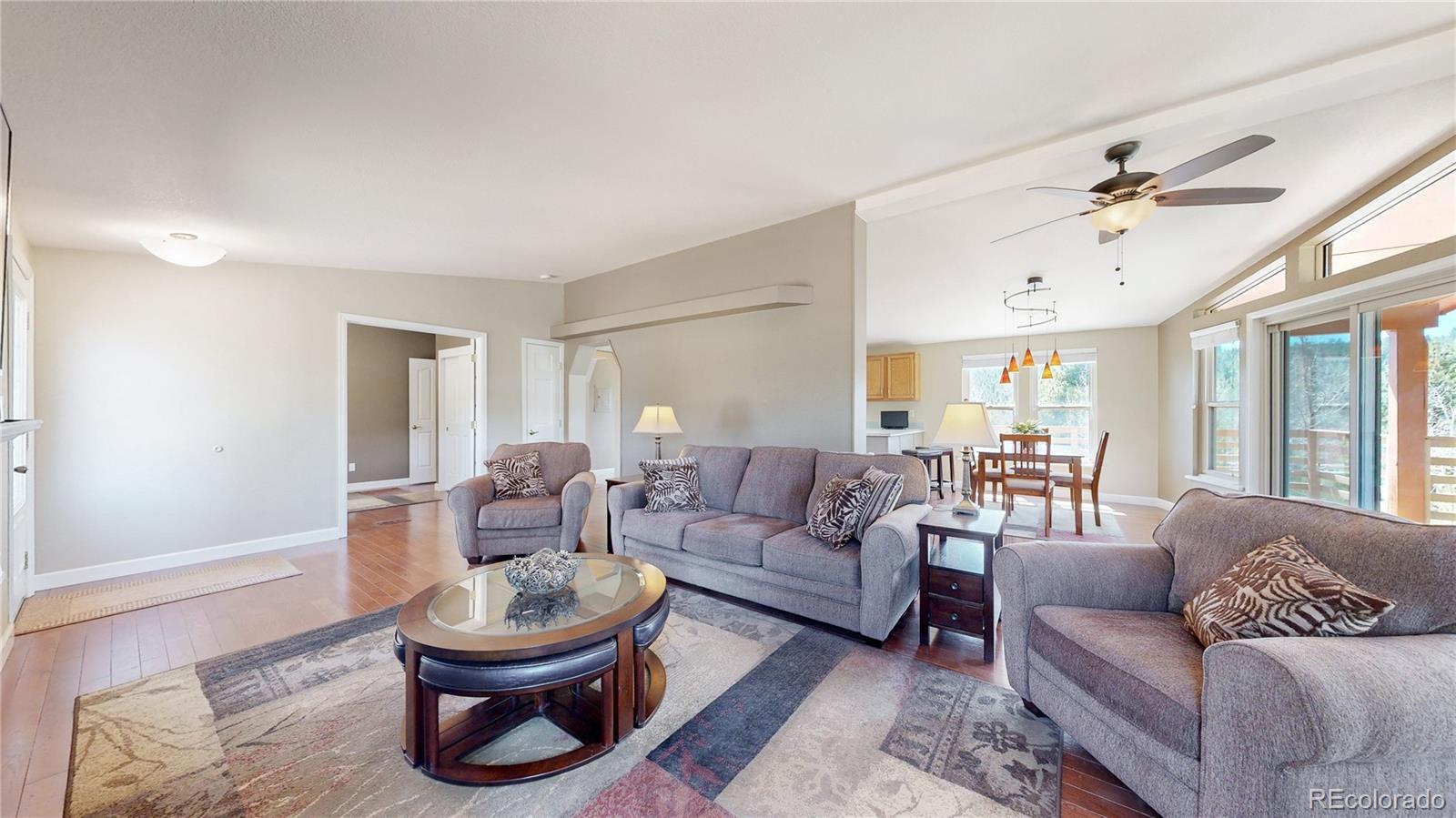 53 O'Brien Road Bailey, CO 80421 - Photo 8 of 49 a living room with furniture and a large window