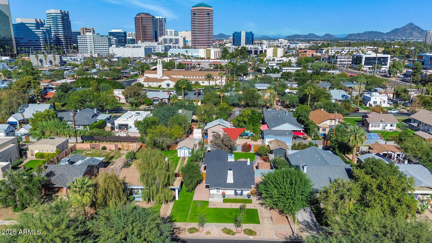 60 East Hoover Avenue Phoenix, AZ 85004 - Photo 22 of 24 an aerial view of multiple house