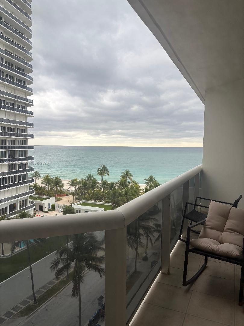 9595 Collins Avenue, Unit N8I Surfside, FL 33154 - Photo 4 of 5 a view of balcony with furniture