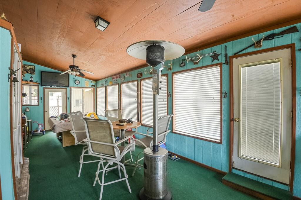 111 Kirk Road Midlothian, TX 76065 - Photo 30 of 40 a view of a dining room with furniture window and outside view