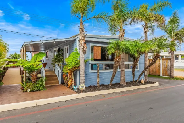 a house view with a outdoor space