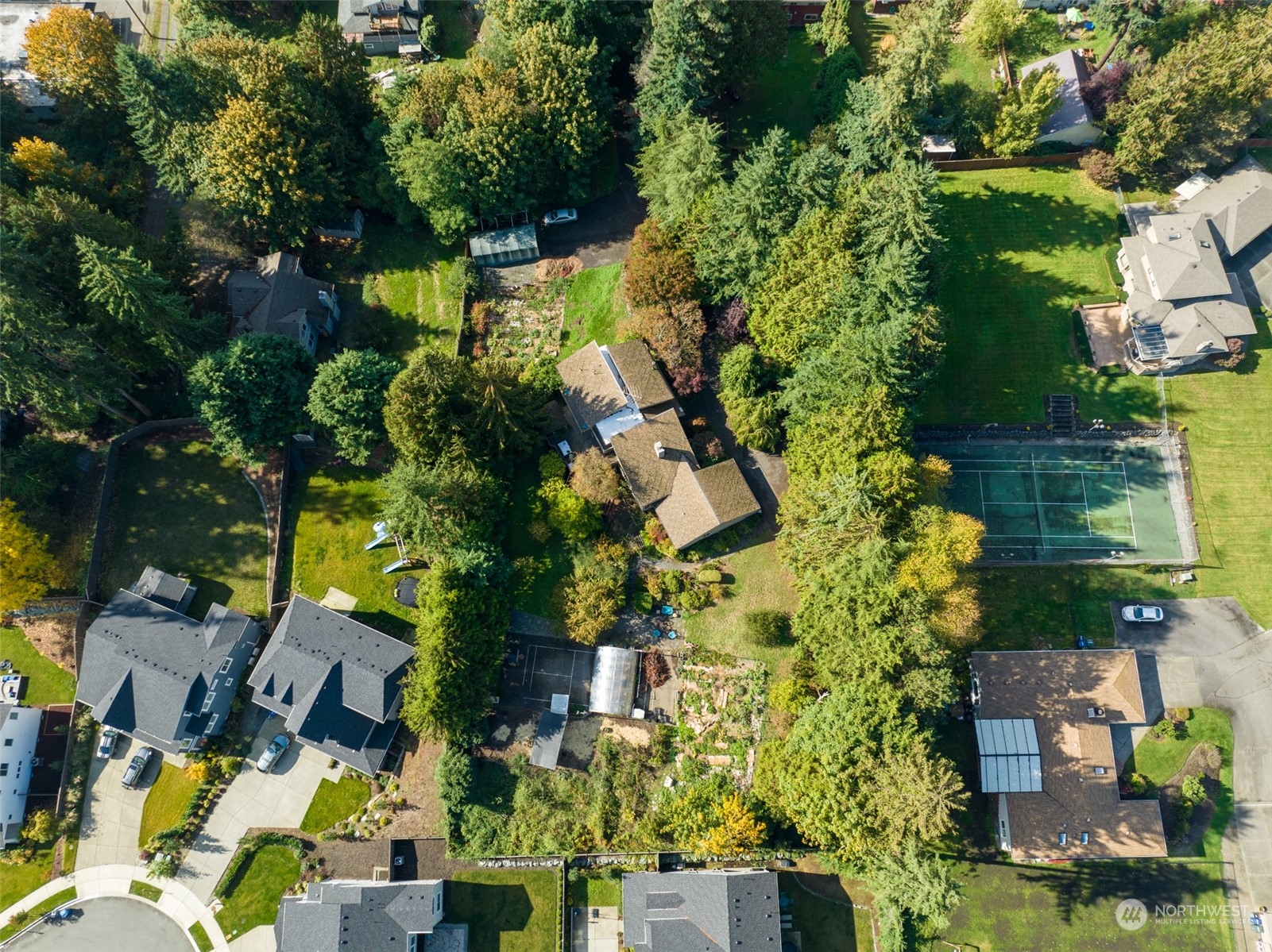 23813 Meridian Avenue South Bothell, WA 98021 - Photo 1 of 10 an aerial view of residential houses with outdoor space
