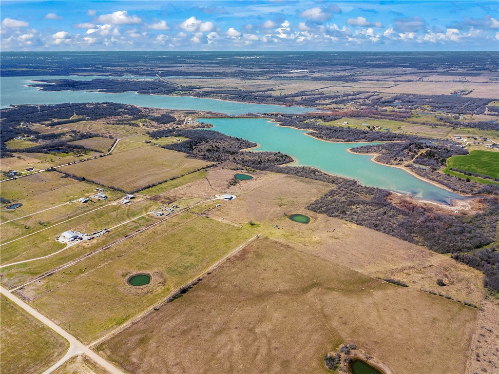 1253 Steinke Road Mart, TX 76664 - Photo 2 of 13 Aerial overview of property's location with a nearby body of water