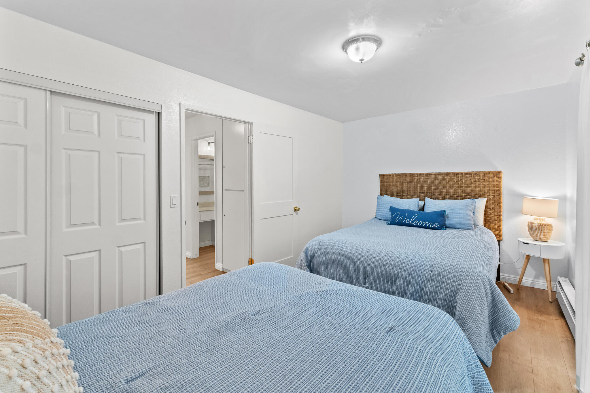 77 North Ocean Avenue, Unit 12 Cayucos, CA 93430 - Photo 31 of 41 a bedroom with a bed and a closet