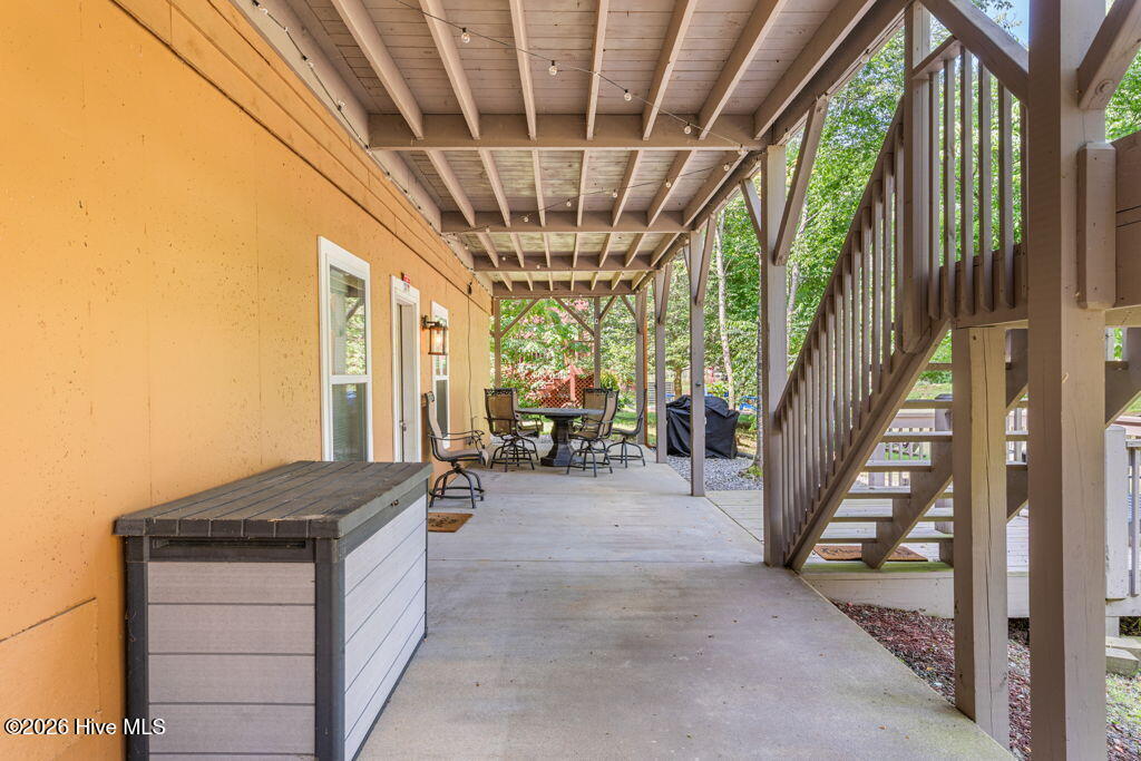 2197 Die Bend Road Murphy, NC 28906 - Photo 38 of 38 DB LOWER DECK AT GARAGE ENTRY DOOR
