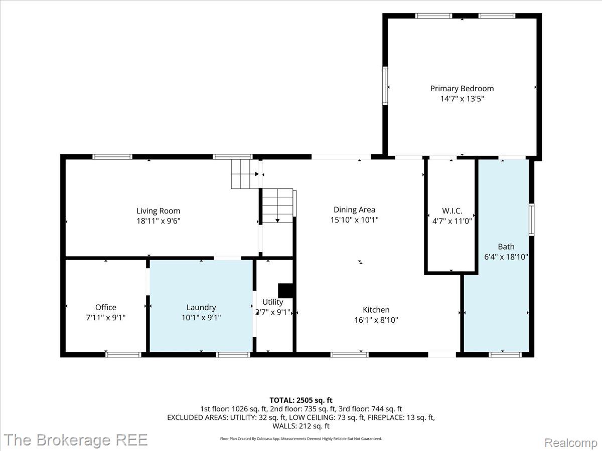 261 Reymont Road Waterford, MI 48327 - Photo 42 of 49 Floor plan
