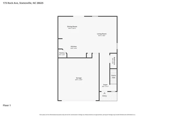 $2,155 | 173 Rock Avenue, Statesville, NC 28625