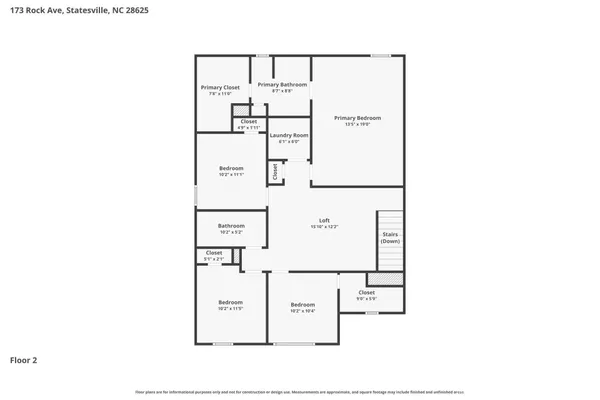 $2,155 | 173 Rock Avenue, Statesville, NC 28625