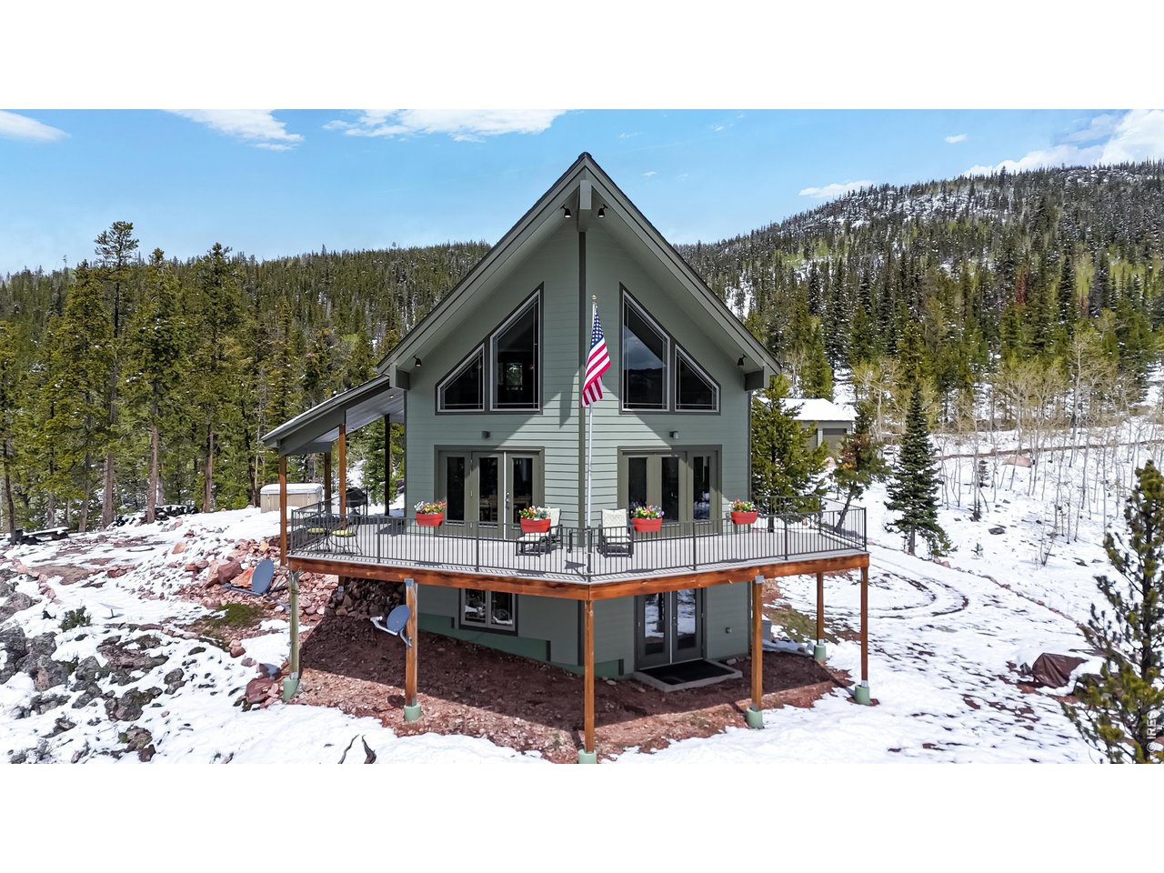 296 Elkridge Road Red Feather Lakes, CO 80545 - Photo 2 of 47 Welcome to your new mountain home in Crystal Lakes