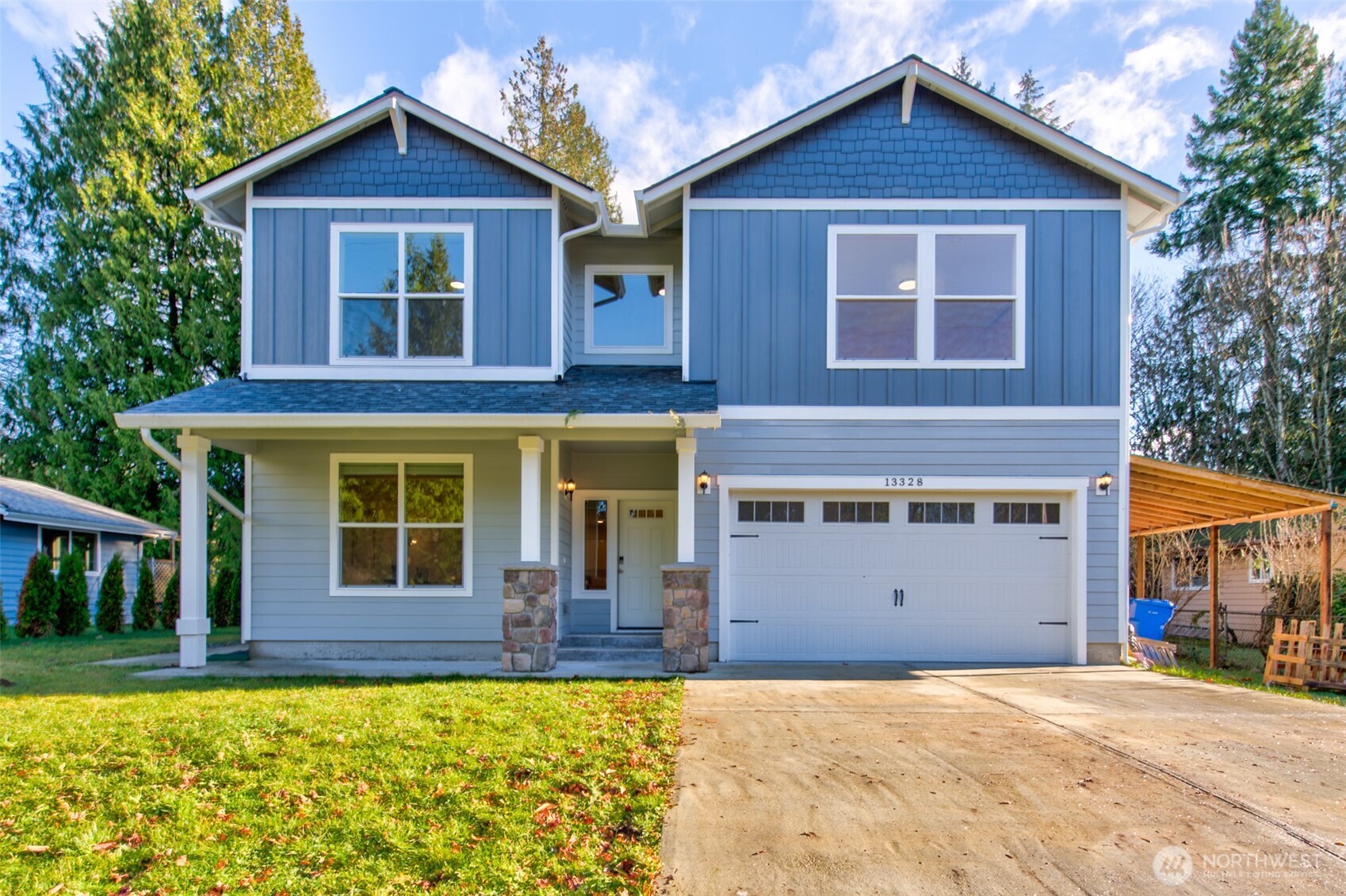 13328 191st Place Southeast Renton, WA 98059 - Photo 1 of 1 a view of a house with a yard