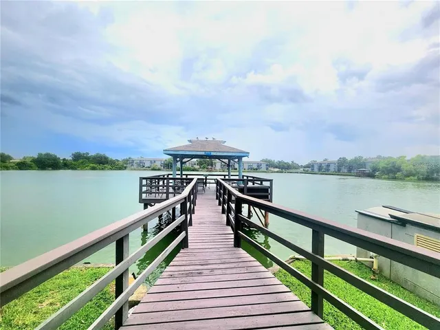 a view of city and a lake