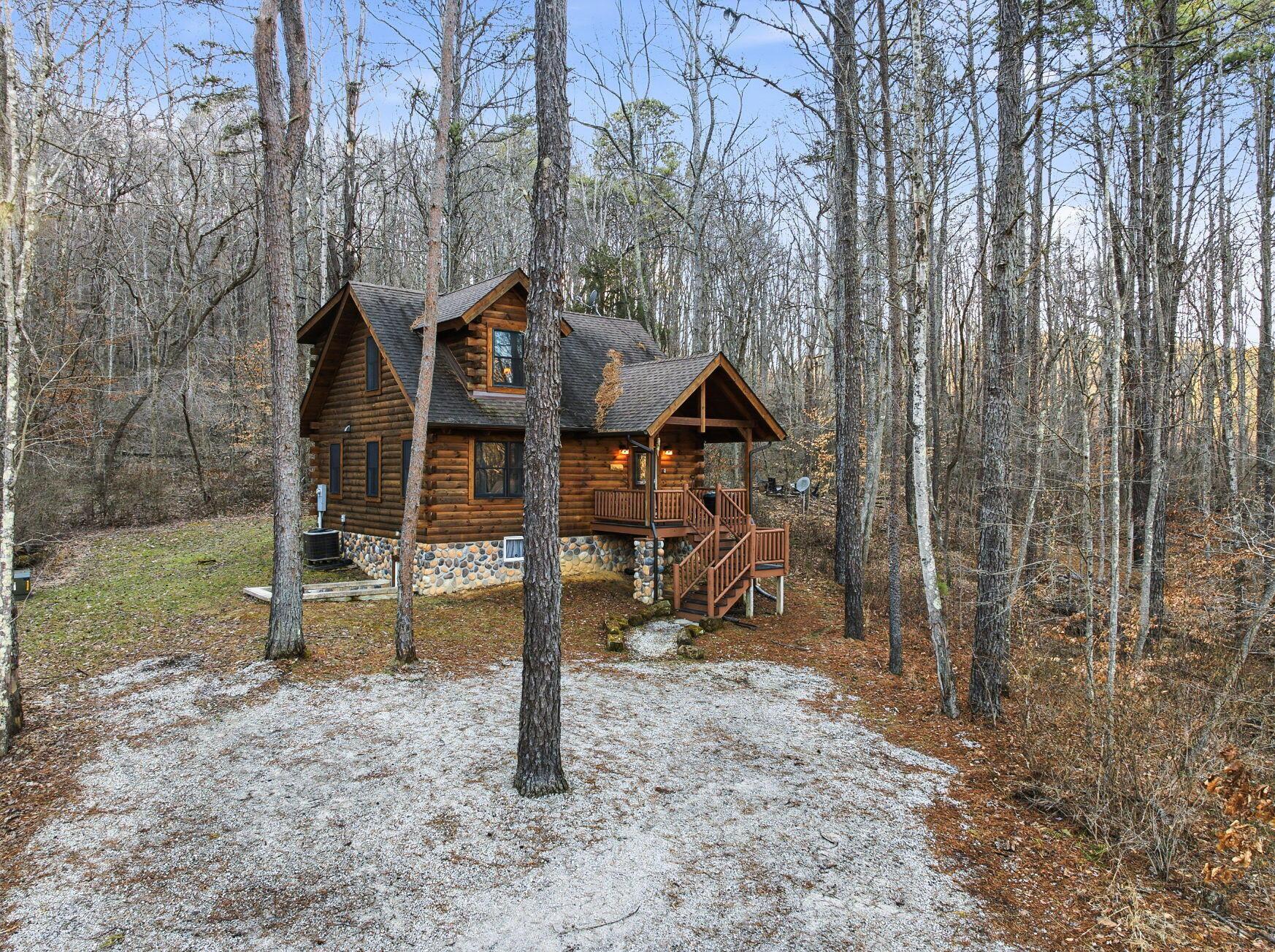 15399 Clapper Hollow Road Laurelville, OH 43135 - Photo 56 of 61 Authentic Log Cabin on 6 Private Wooded Acres in Hocking Hills