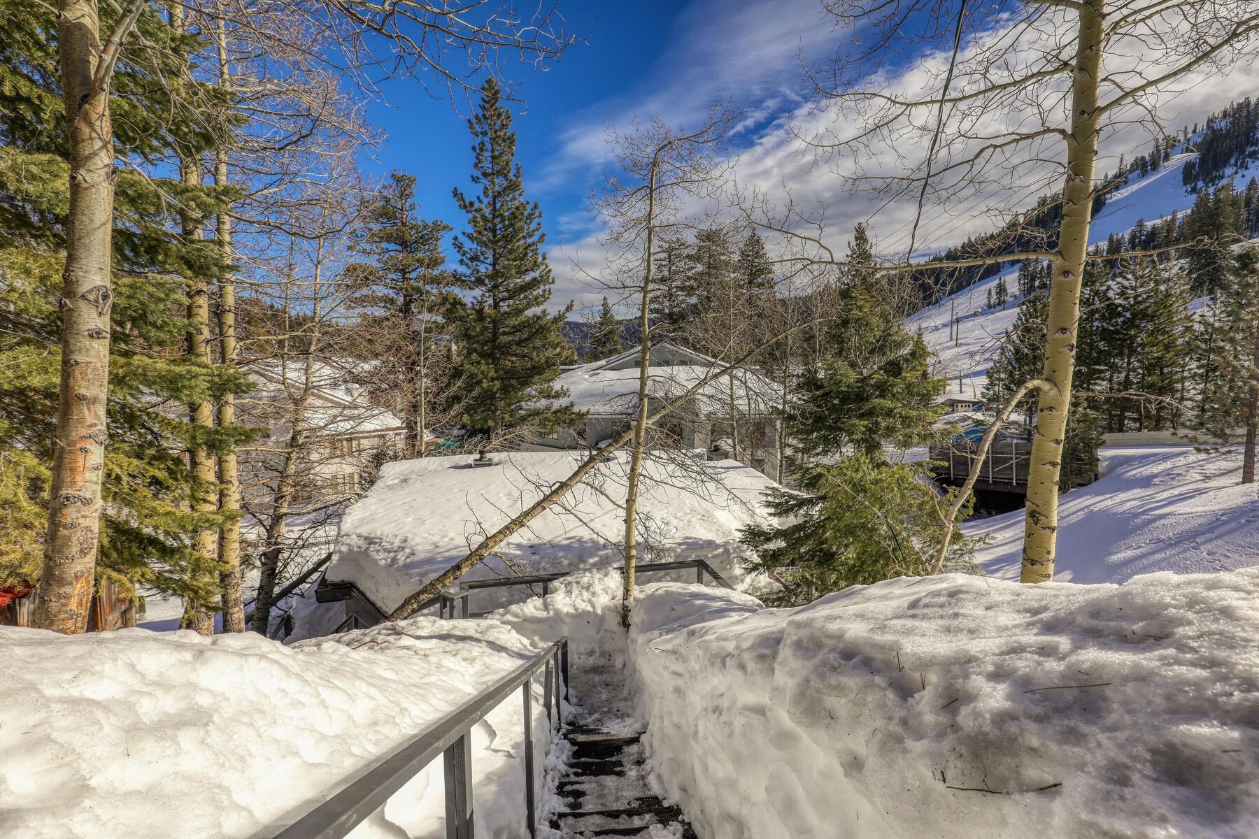 233 Granite Chief Road Olympic Valley, CA 96146 - Photo 20 of 21 a view of a backyard of the house