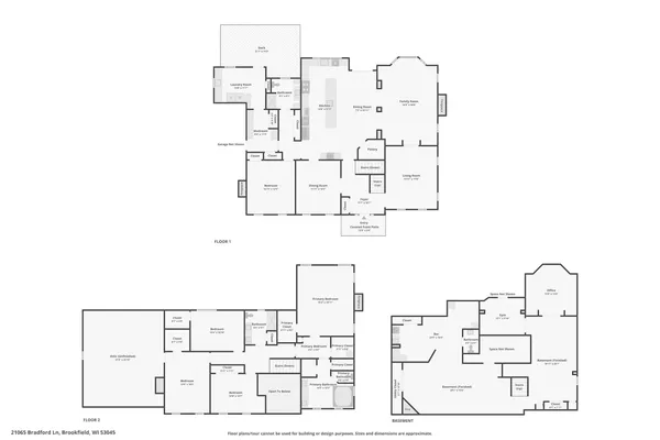 $1,295,000 | 21065 Bradford Lane, Brookfield, WI 53045