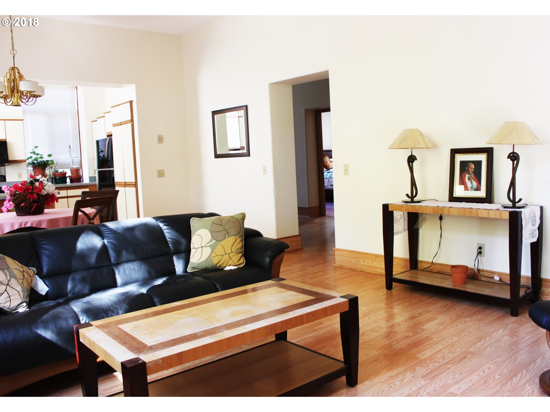 2365 4th Street Baker City, OR 97814 - Photo 3 of 16 a living room with furniture and a wooden floor