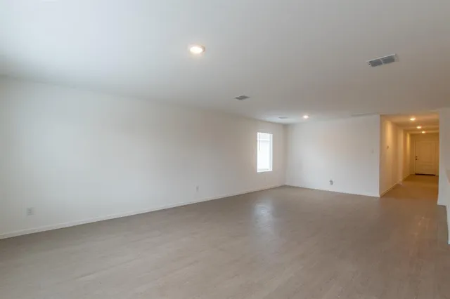 a view of empty room