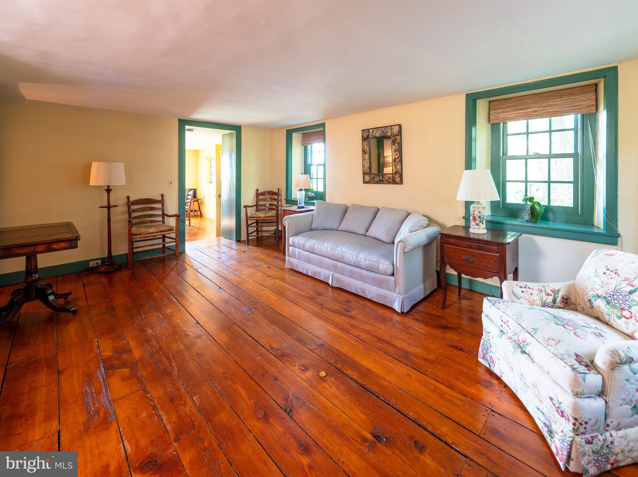 6524 Upper York Road New Hope, PA 18938 - Photo 16 of 40 Living Room with Deep Window Sills