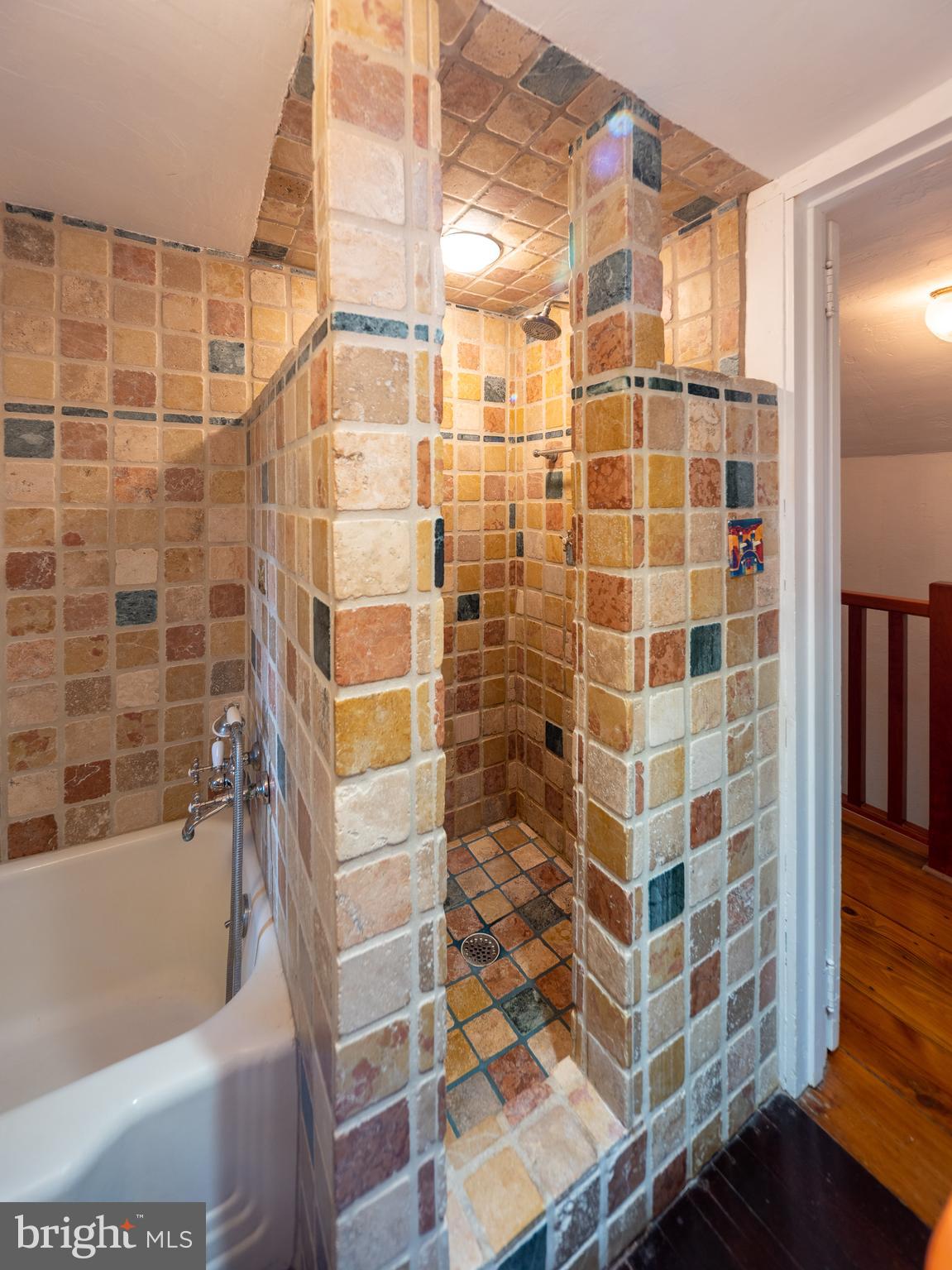 6524 Upper York Road New Hope, PA 18938 - Photo 25 of 40 Bath w/soaking tub & walk-in shower