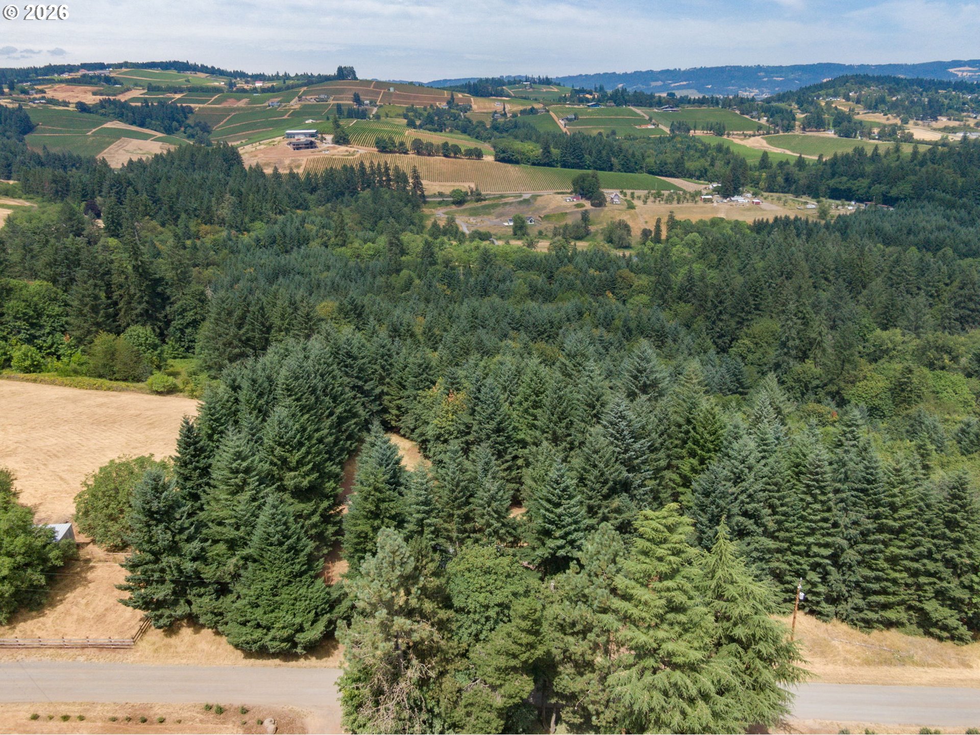 19601 Northeast Trunk Road Dundee, OR 97115 - Photo 4 of 16 a view of a lake with a city view