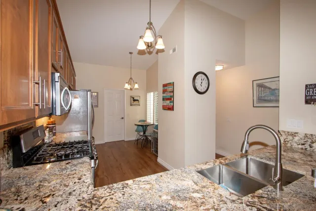 a very nice looking room with a large window