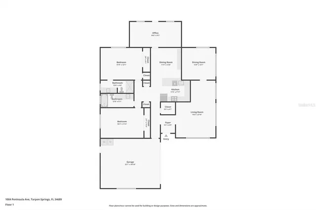 $2,400 | 1004 Peninsula Avenue, Tarpon Springs, FL 34689