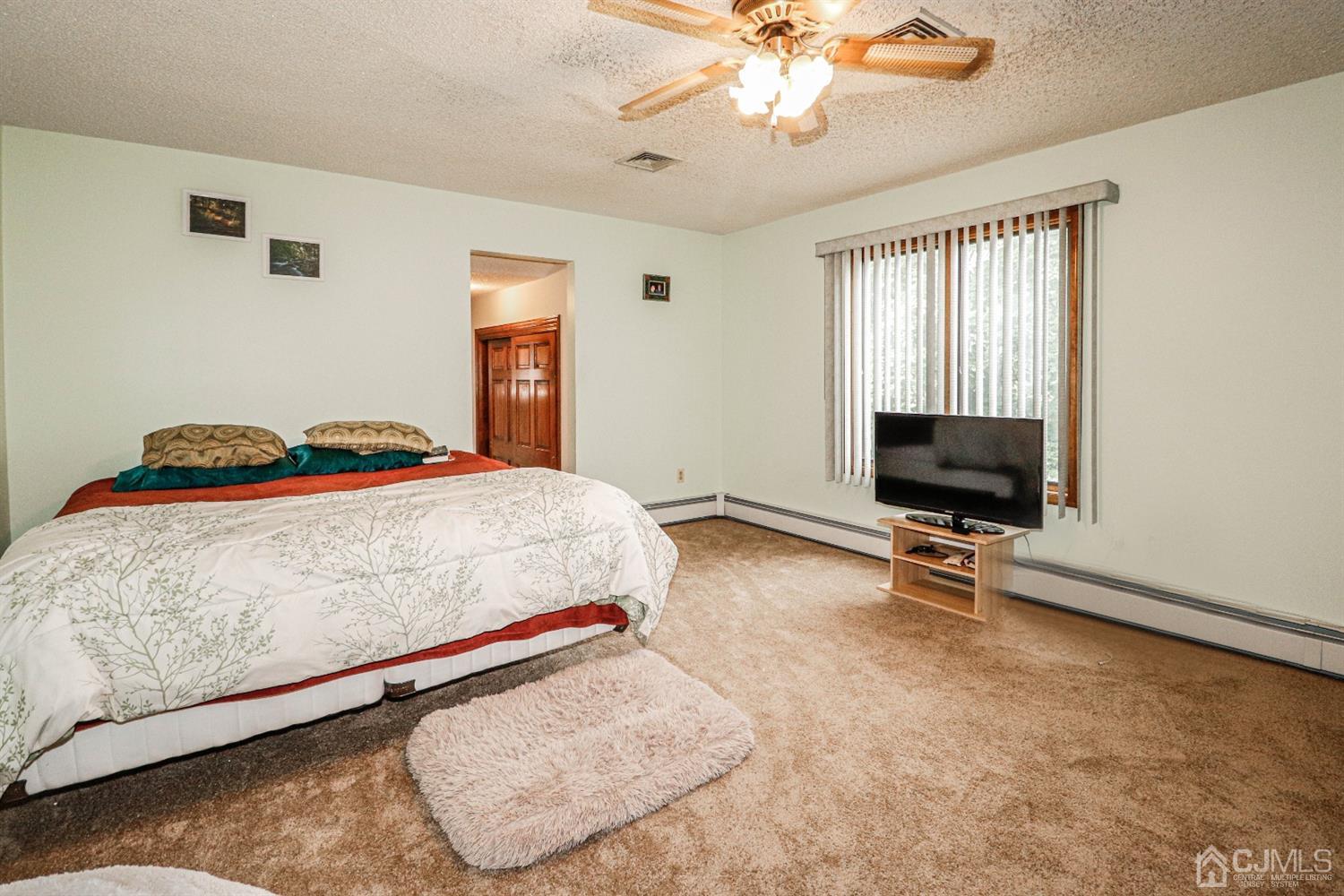15 Skytop Road Edison, NJ 08820 - Photo 16 of 29 a bedroom with a bed and a flat screen tv