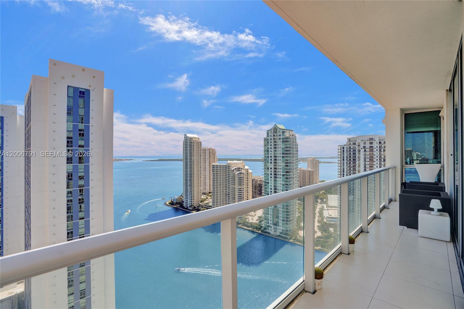 300 South Biscayne Boulevard, Unit T3216 Miami, FL 33131 - Photo 7 of 11 a view of balcony with city view