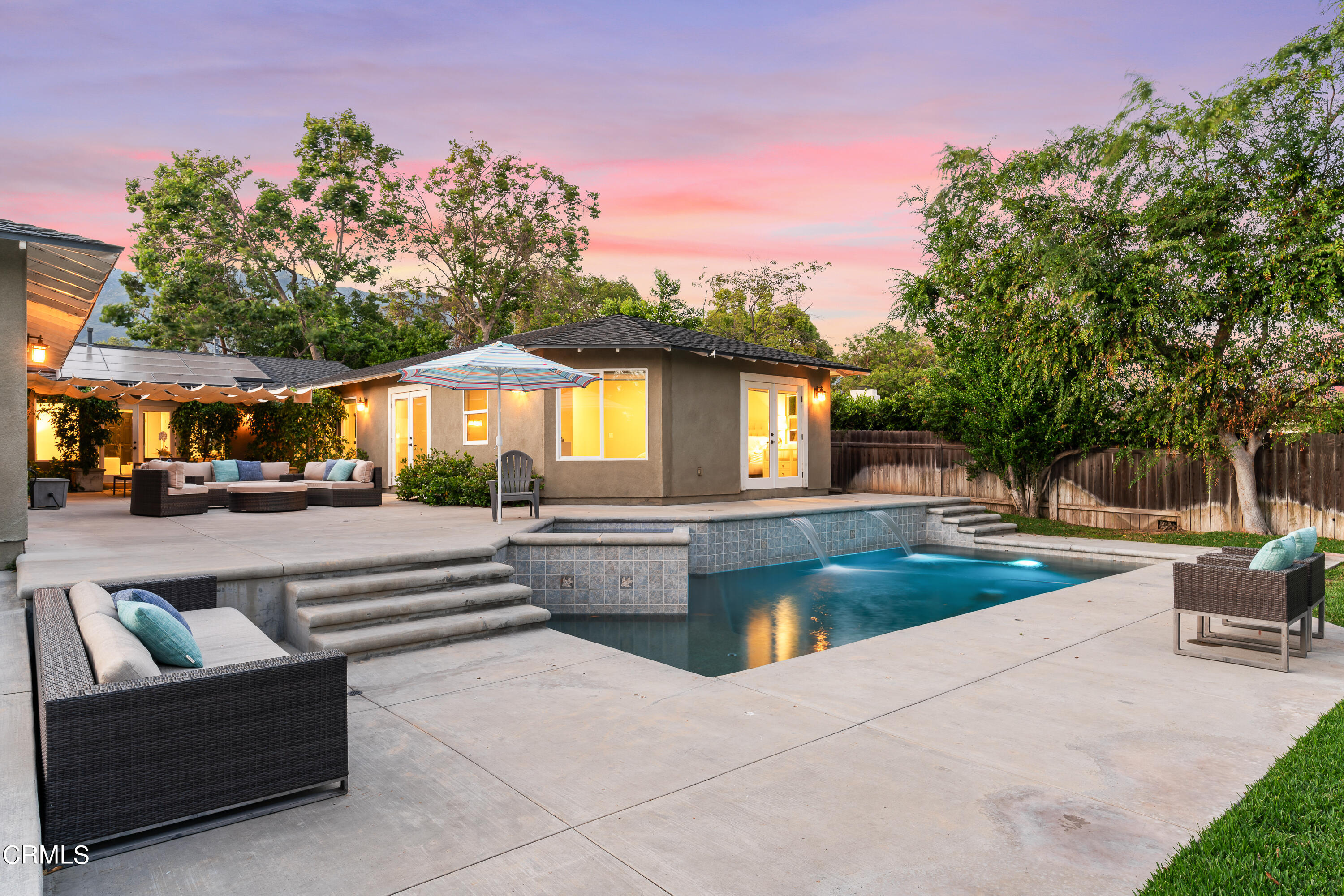 3760 Hampton Road Pasadena, CA 91107 - Photo 21 of 22 a view of swimming pool with outdoor seating