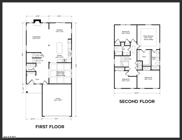 a picture of a floor plan